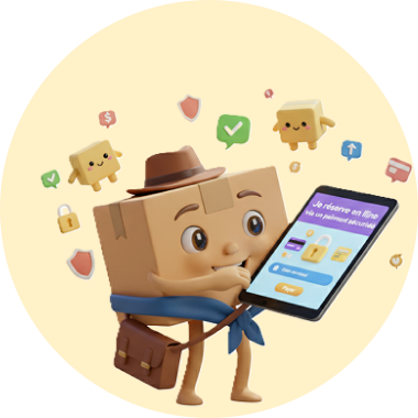 Validation d’une réservation de livraison collaborative sur l’application Delivyou