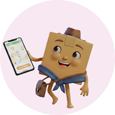 Utilisateur sélectionnant un colis correspondant à son trajet sur la plateforme de livraison collaborative Delivyou